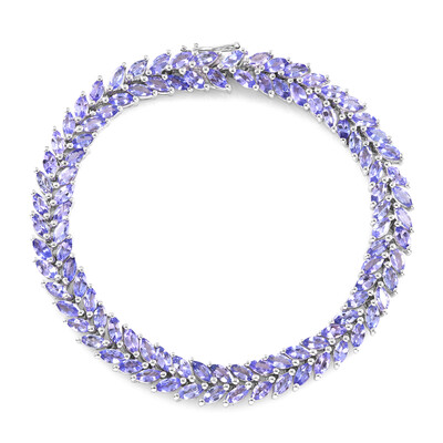 Bracelet en argent et Tanzanite