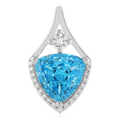 Pendentif en argent et Topaze de Marambaia (PHANTASIA)