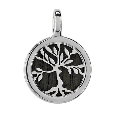 Pendentif en argent et Chêne des marais (dagen)