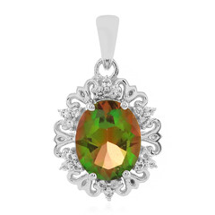 Pendentif en argent et Quartz Toundra