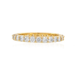 Bague en or et Diamant Flawless (F) (LUCENT DIAMONDS)