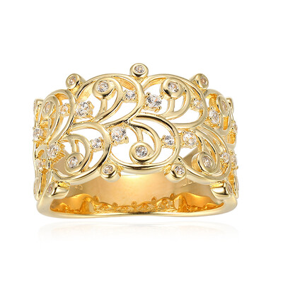 Bague en argent et Zircon