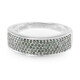 Bague en argent et Diamant fantaisie