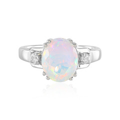 Bague en argent et Opale Welo