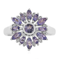 Bague en argent et Tanzanite