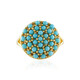 Bague en argent et Turquoise Sleeping Beauty (Faszination Türkis)