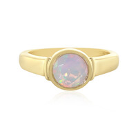 Bague en argent et Opale Welo