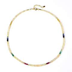 Collier en argent et Opale Welo
