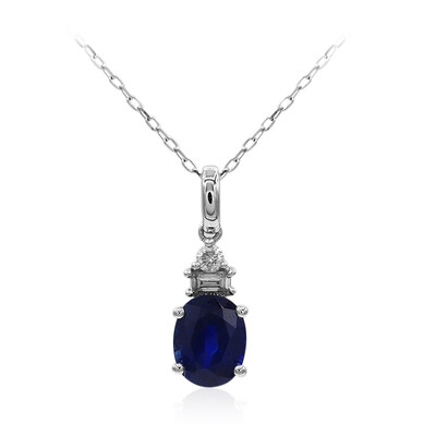Collier en or et Saphir de Ceylan (CIRARI)