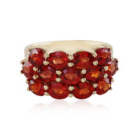 Bague en or et Rubis de Tanzanie