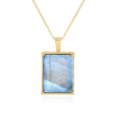 Collier en argent et Labradorite