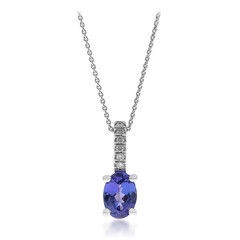 Collier en or et Tanzanite