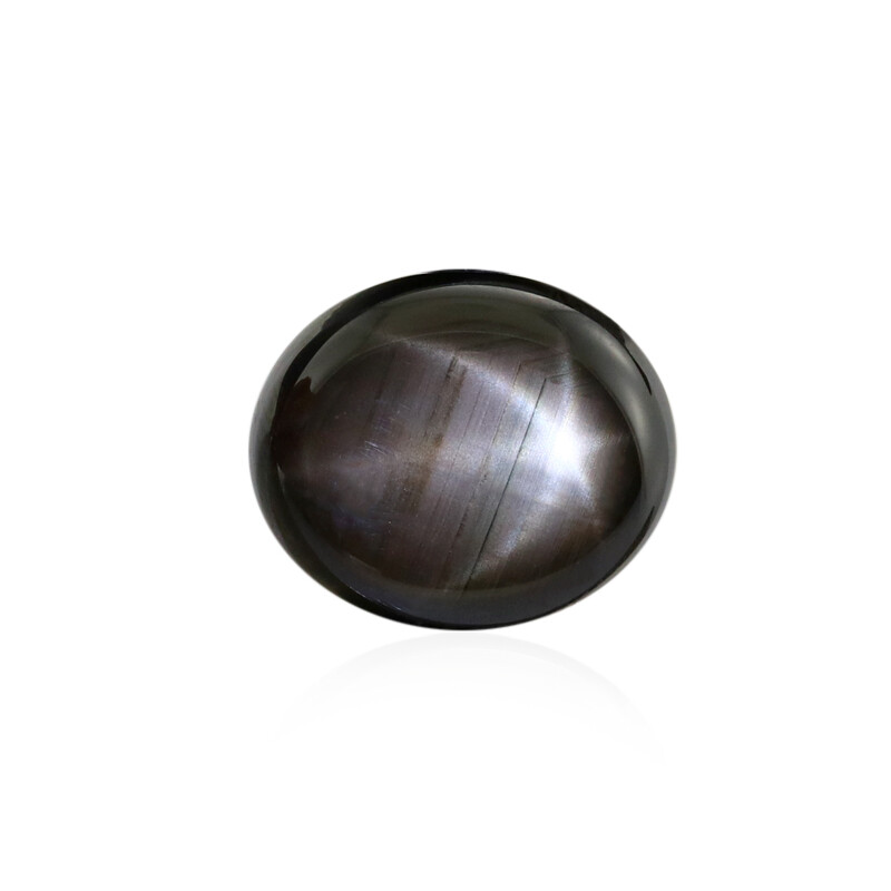 Saphir Étoilé Naturel De Thaïlande - Vert Bleu 6.8x5mm - 0.85ct - Traitement Diffusion