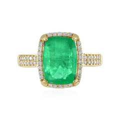 Bague en or et Emeraude d'Ethiopie (AMAYANI)