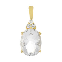 Pendentif en argent et Fluorite