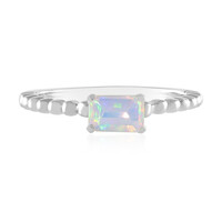 Bague en argent et Opale Welo
