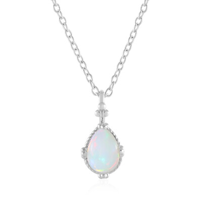 Collier en argent et Opale Welo