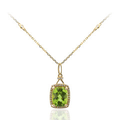 Collier en or et Péridot de Dashihe (CIRARI)
