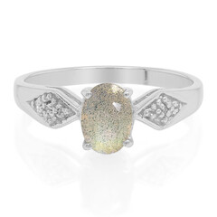 Bague en argent et Labradorite