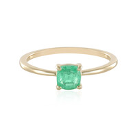 Bague en or et Emeraude de Colombie