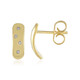 Boucles d'oreilles en argent et Diamant I2 (I)