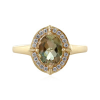 Bague en or et Pierre du Soleil de l’Orégon