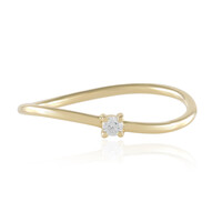 Bague en or et Diamant IF (D)