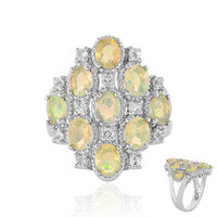 Bague en argent et Opale Welo