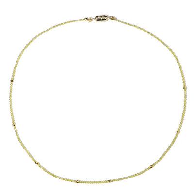Collier en or et Diamant jaune (Annette)