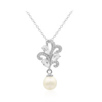 Collier en argent et Perle de culture d'eau douce