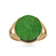Bague en argent et Uvarovite