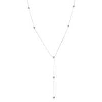 Collier en or et Diamant VS1 champagne (de Melo)