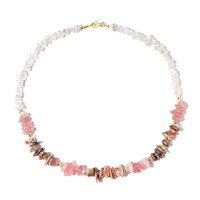 Collier en argent et Quartz blanc
