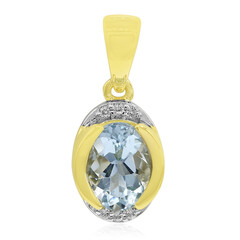 Pendentif en or et Aigue-marine de Medina