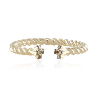 Bague en or et Diamant champagne I3 (de Melo)