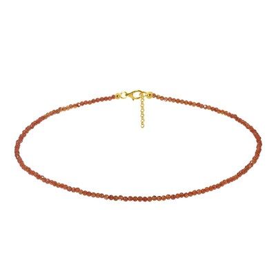 Collier en argent et Cornaline