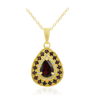 Collier en argent et Grenat