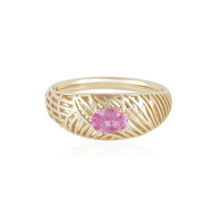 Bague en or et Saphir parme (Ornaments by de Melo)