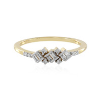 Bague en or et Diamant SI1 (H)