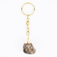 Accessoire en acier inoxydable et Quartz fumé