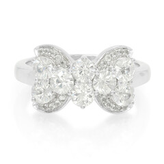 Bague en argent et Zircon