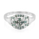 Bague en argent et Diamant fantaisie