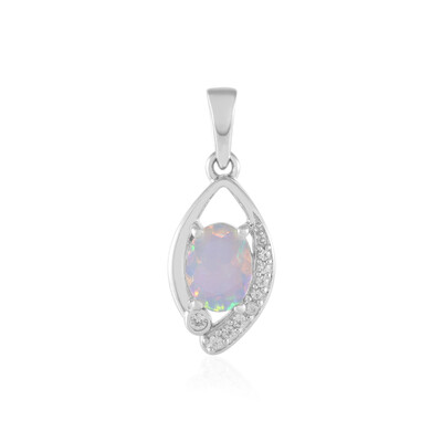 Pendentif en argent et Opale Welo