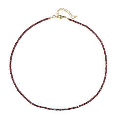 Collier en argent et Grenat d'Inde