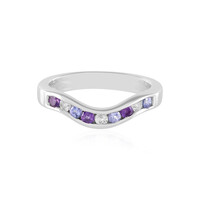 Bague en argent et Tanzanite