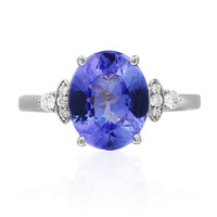Bague en or et Tanzanite non chauffée (CIRARI)