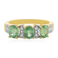 Bague en argent et Kyanite Menthe