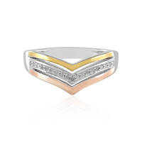 Bague en argent et Diamant I3 (J)