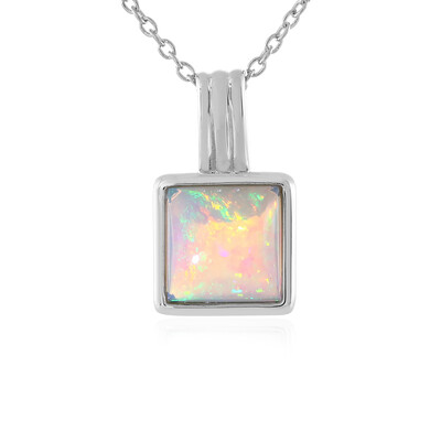 Collier en argent et Opale Welo