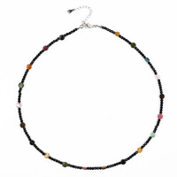 Collier en argent et Tourmaline